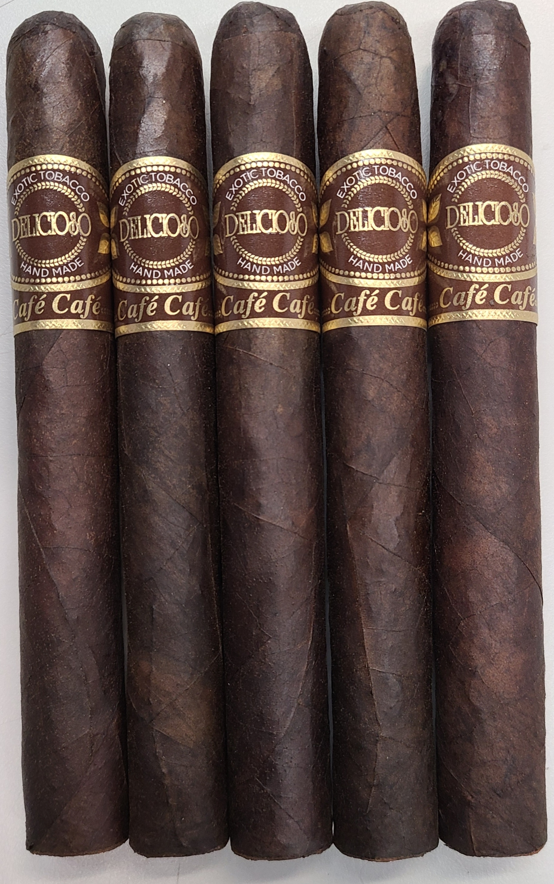 SJ Cigars: Delicioso Cabinet Selection Espresso Toro 5 Piece Sampler