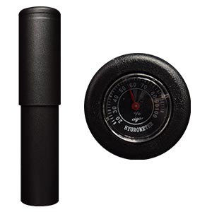 Perfecto Single Cigar Tube w/ Hygrometer